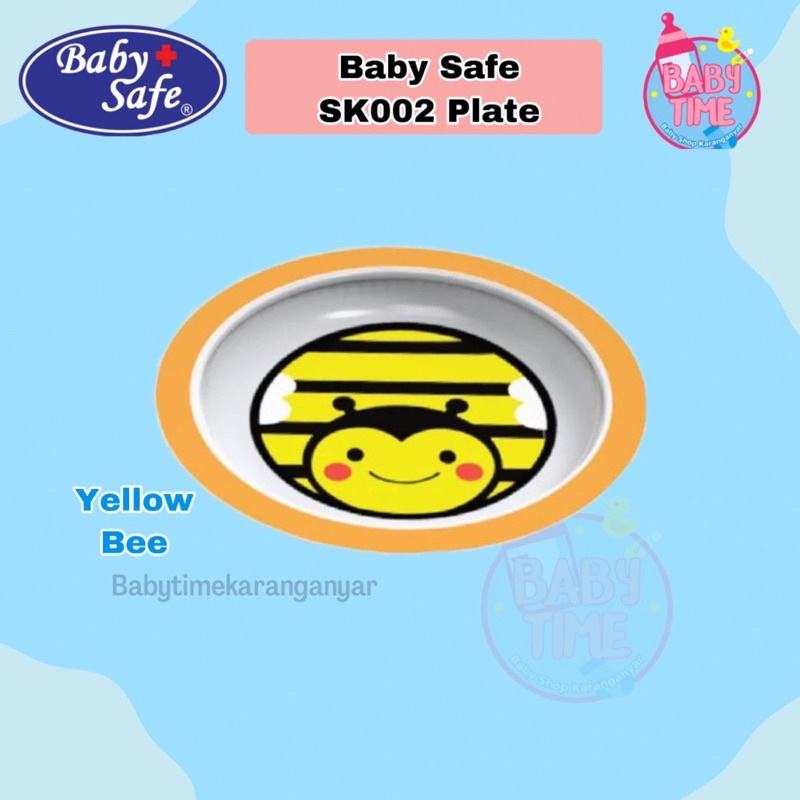 PIRING MPASI/ PERALATAN MAKAN SET BABYSAFE SK002 Plate