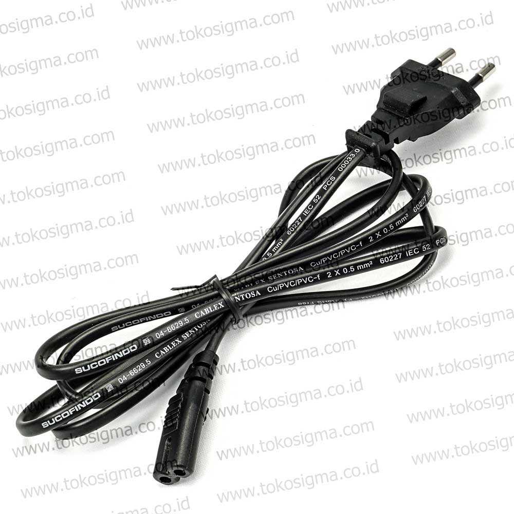 KABEL POWER C7 SNI 3 Meter 3M ANGKA 8 Untuk PRINTER RADIO CHARGER