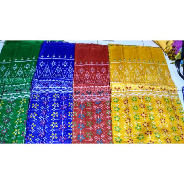 Sampur Batik Cinde Selendang Tari Anak Remaja Dewasa Pria Laki Laki Wanita Perempuan