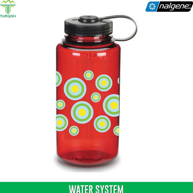 Mantap Botol Minum Nalgene Widemouth 1000Ml - Red Polkadot Murah