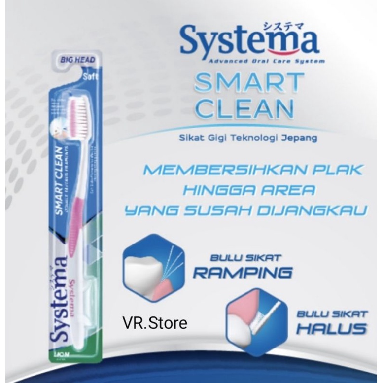 SYSTEMA Sikat Gigi Smart Clean Isi 3PCS