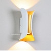 LAMPU DINDING MINIMALIS WALL LAMP LAMPU PILAR 2ARAH GOLD