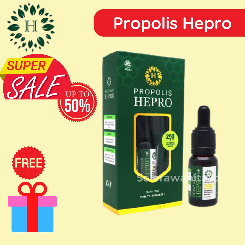 [GARANSI Uang Kembali] PROPOLIS HEPRO ORIGINAL - Solusi TBC, Batuk Menahun, Asma (COD) Murah