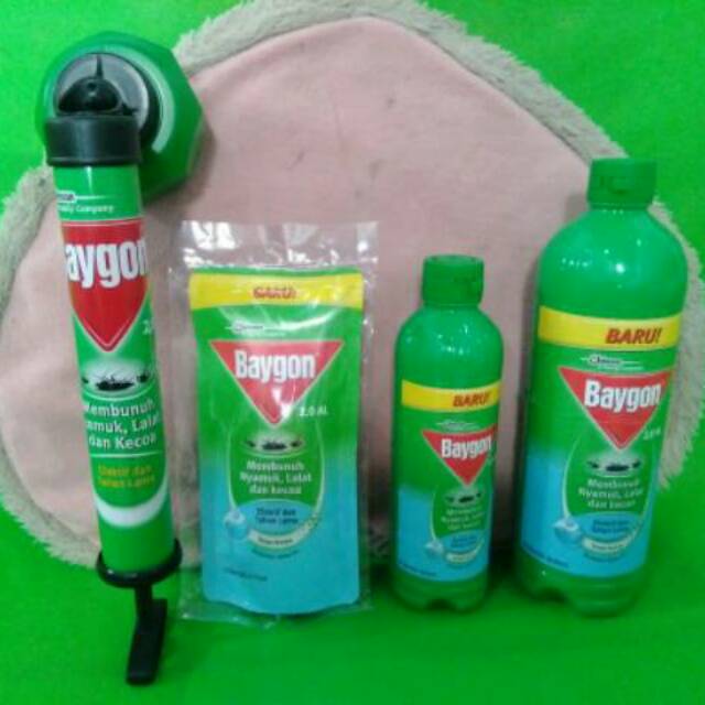 Semprotan Baygon dan refill isi ulang Baygon obat nyamuk pompa baygon