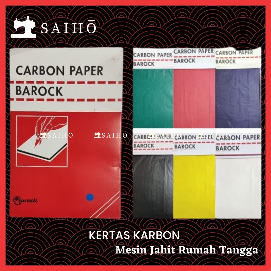 [Barock] Kertas Karbon Jahit / Carbon Paper Jahit Barock