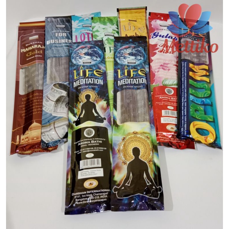 Dupa / Hio India Darshan Life Meditation Isi 50 Sticks