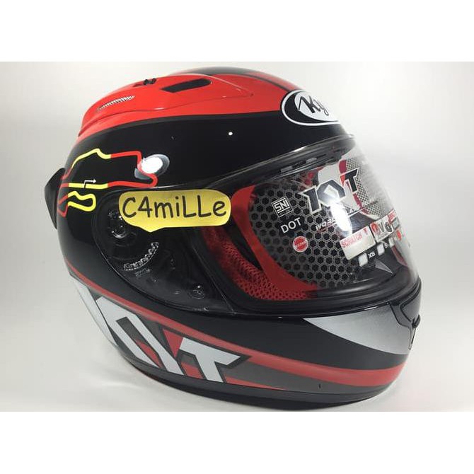 Helm Full Face KYT RC7 / RC 7 spain black #15