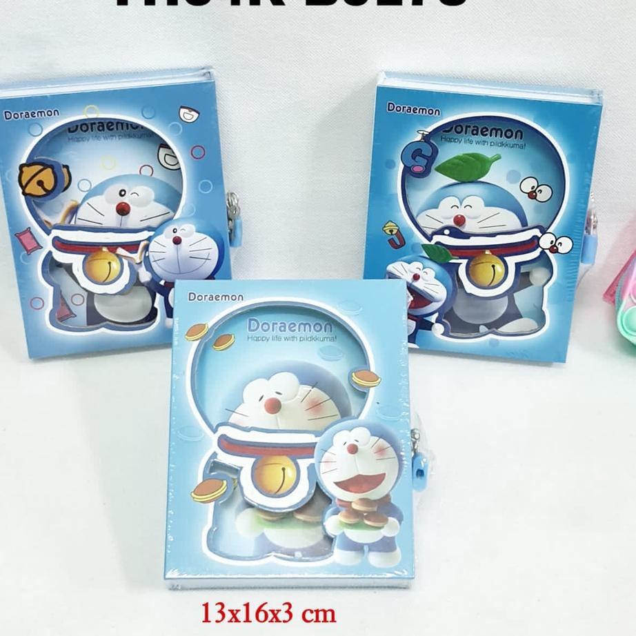 

[KODE GNLY0] ROYALE STATIONARY - Buku Diary 64K Karakter Kartun Note Book Dengan Kunci Gembok.