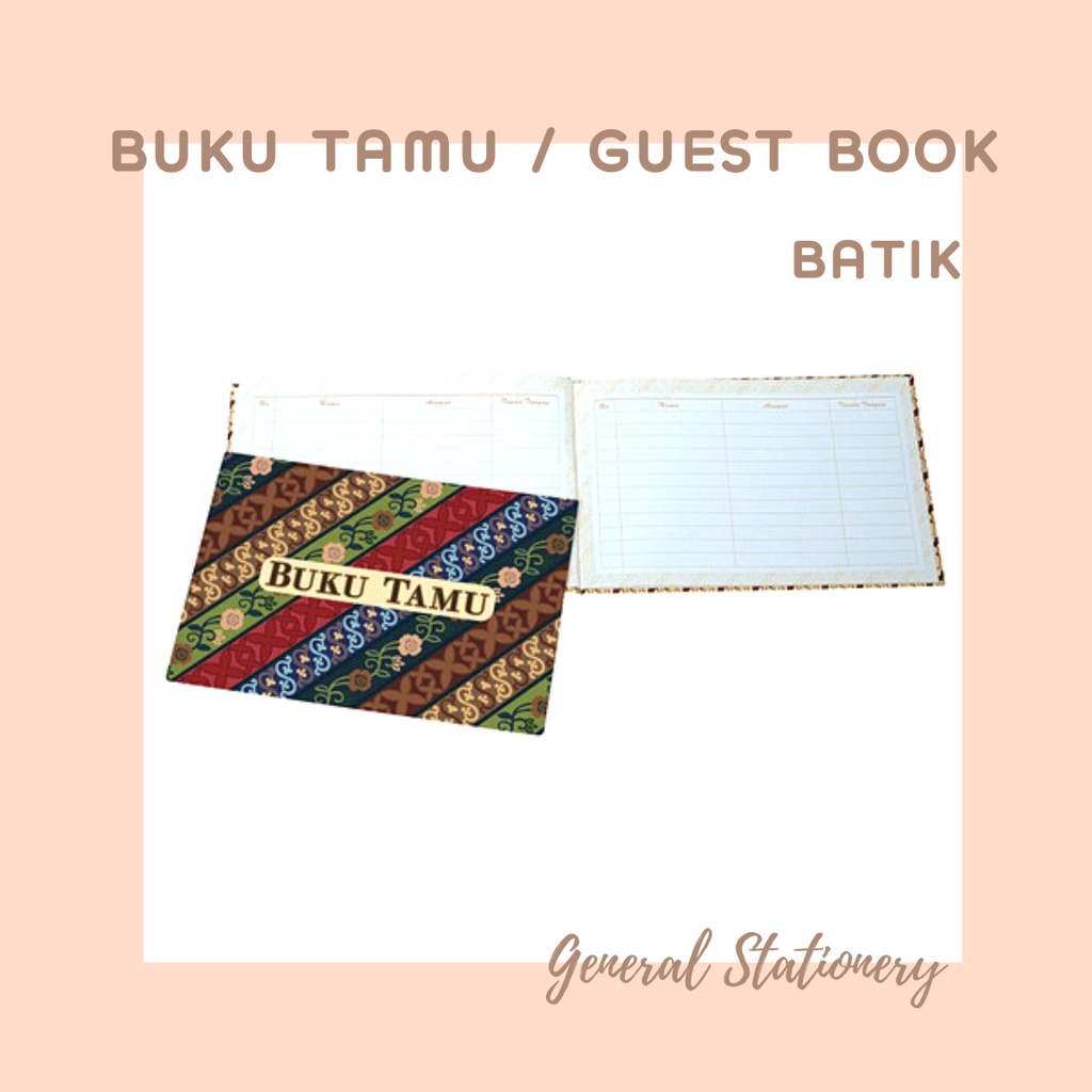 

Joyko Guest Book / Buku Tamu Undangan Joyko - Batik