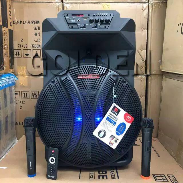 SPEAKER PORTABLE MEETING ASATRON HT 8873 ukm 15 inch ht8873