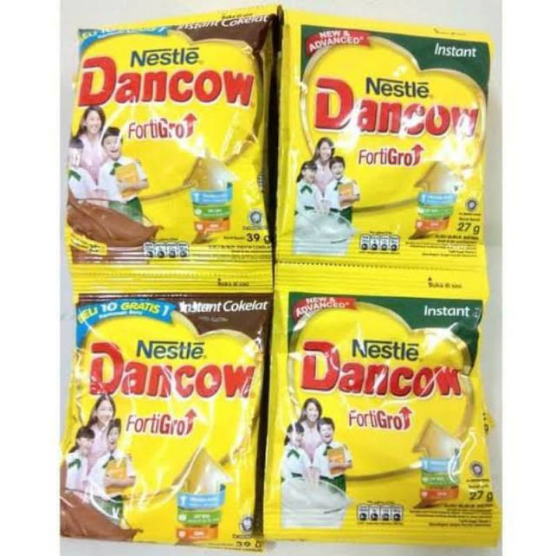 

DANCOW FORTIGO VANILA DAN COKLAT 10 SACHET