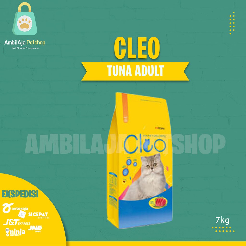 Makanan Kucing kering Cleo 7kg ALL VARIAN (GRAB GOSEND)