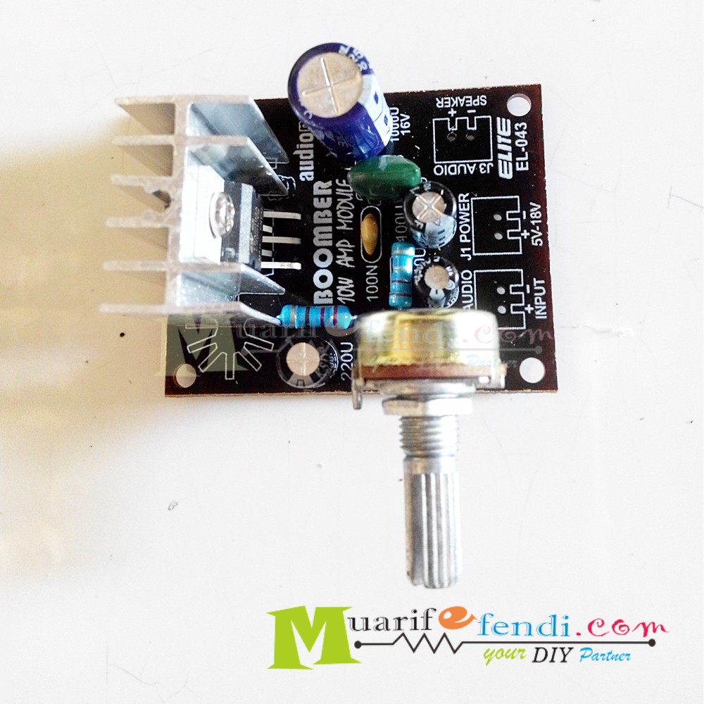 KIT Power Amplifier 10 watt MONO BOOMER TDA 2003