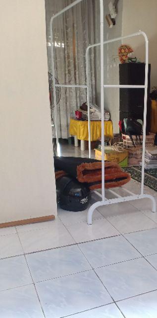 Rak Gantungan Baju Multifngsi/stand Hanger/topi Baju Tas Jaket