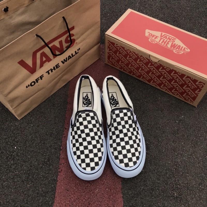 [BISA COD] Vans Slipon Checkerboard