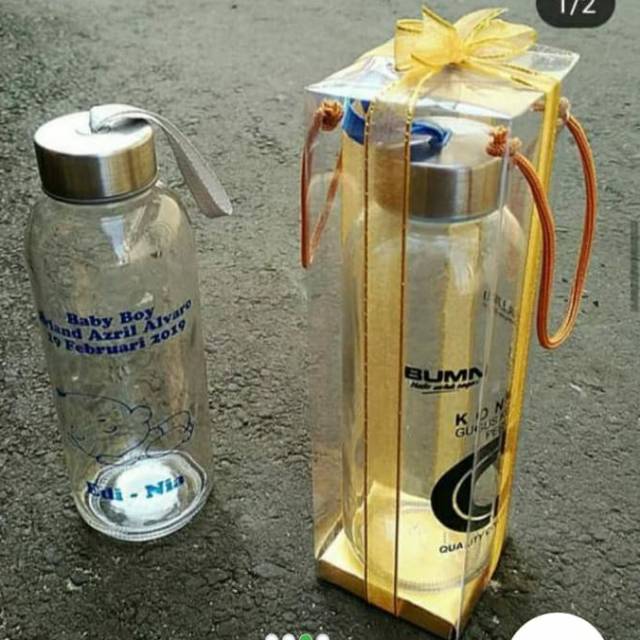 souvenir pernikahan Tumbler kaca custom sablon nama gambar souvenir pernikahan Tumbler kaca custom sablon nama gambar