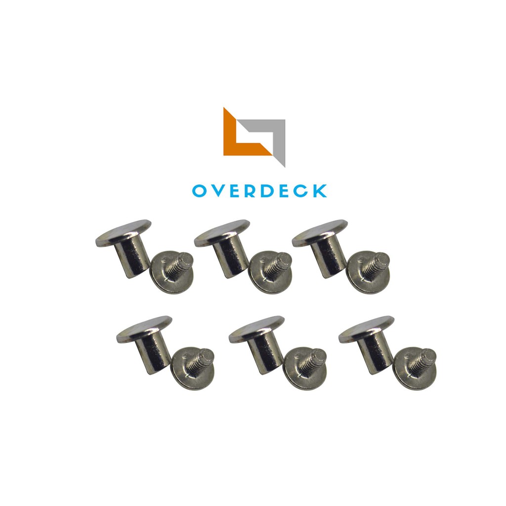 12 PCS BAUT TAS KANCING BAUT/KANCING SEKRUP 10 MM BAUT 10 NK