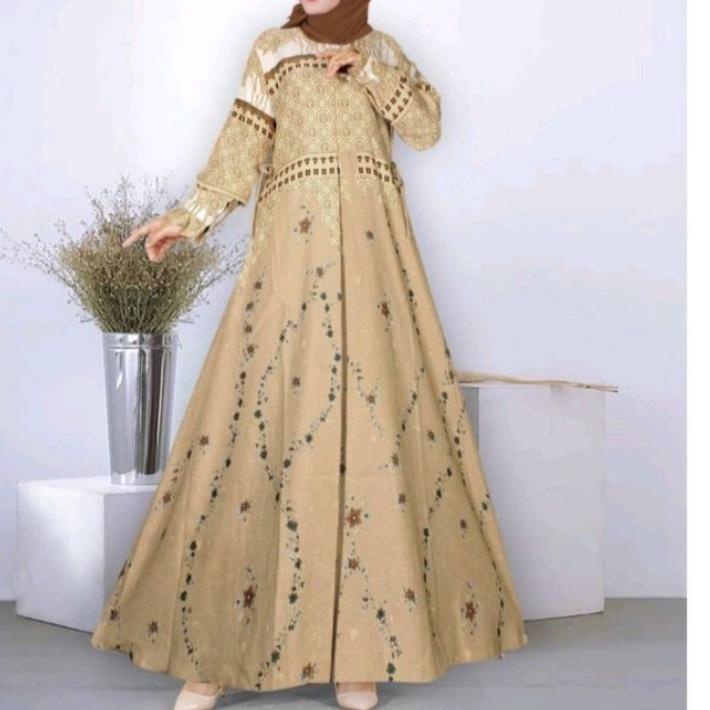 Recomend Gamis Maxmara  Gamis dress Fashion muslim Maxmara Gamis Maxmara Lux baju muslim jumbo wanit