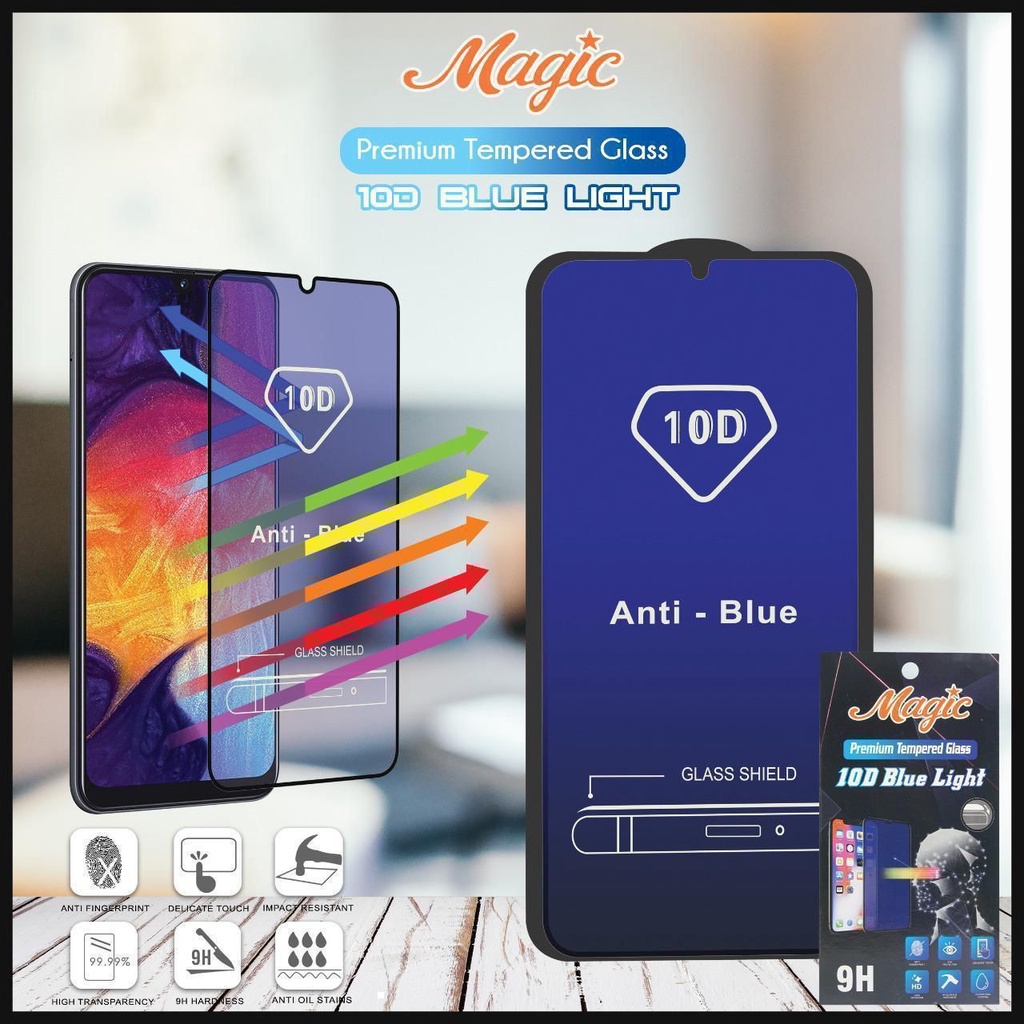 BOS - INFINIX HOT 11S/ZERO X/ZERO X PRO/SMART 6/NOTE 11/NOTE 11 PRO/HOT 11 PLAY  | TEMPERED GLASS 10D BLUE LIGHT ANTI RADIASI