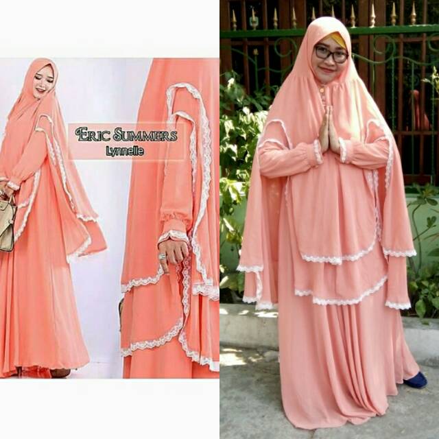 (SOLD OUT) Gamis syari eric summer ori preloved Nett