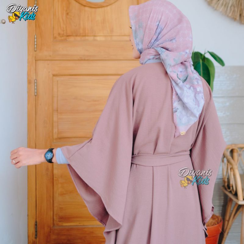 ALILA KAFTAN-kaftan/dress couple ibu dan anak usia 2-8 tahun bahan airflow