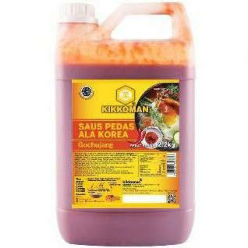 

KIKKOMAN GOCHUJANG SAUCE SAUS PEDAS ALA KOREA JERIGEN 2,2 KG