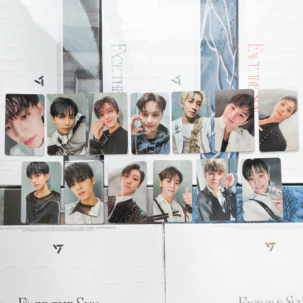 LUCKY DRAW SEVENTEEN FACE THE SUN M2U PWS SW - ld svt fts m2u powerstation soundwave ready stock ina