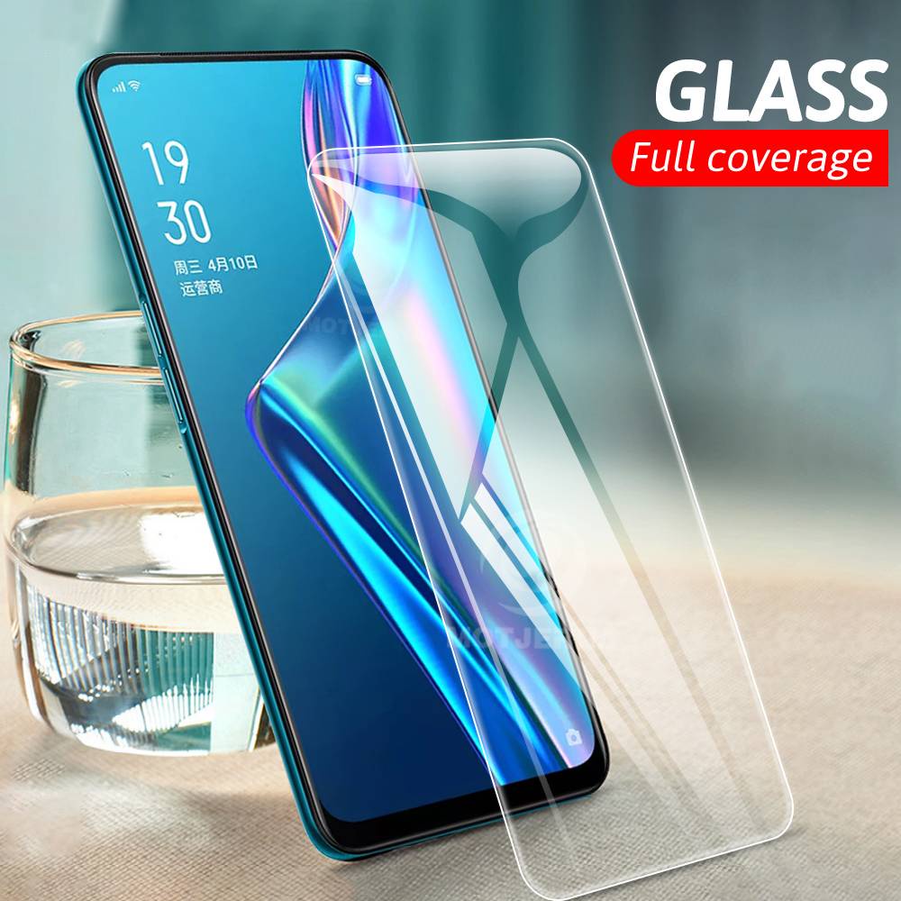 Pelindung Layar Tempered Glass Untuk Oppo F5 F7 F9 F1 F1S F1 F11 Pro R9 A37 A57 A77 A71 A83 A3S A7 A5S R11 R17 Pro