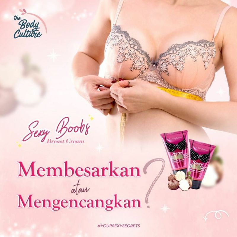 CREAM PENGENCANG PAYUDARA BPOM SEXY BOOBS ORIGINAL Ampuh &amp; Permanen BREAST KRIM