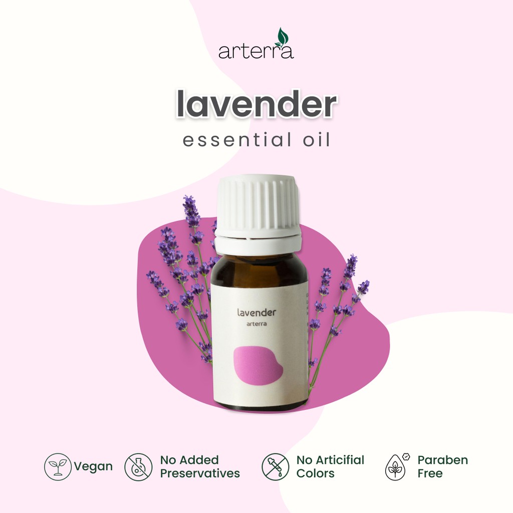 ARTERRA LAVENDER ESSENTIAL OIL 10ML | 100% PURE - AROMATHERAPY