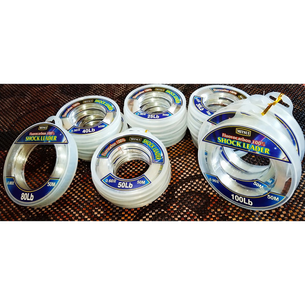 Mitsui Shock Leader Fluorocarbon 100 %