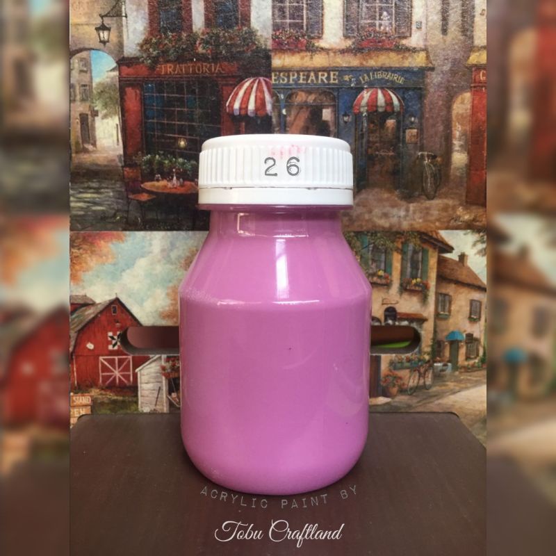 

Cat akrilik no. 26 (pinky violet)