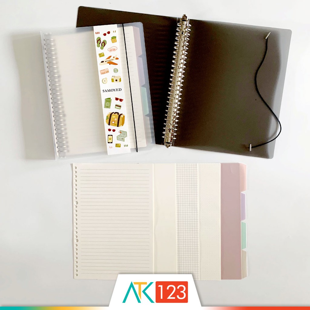Binder Note / Loose Leaf Binder B5 26 Ring Samoyed BNNT51 Shopee