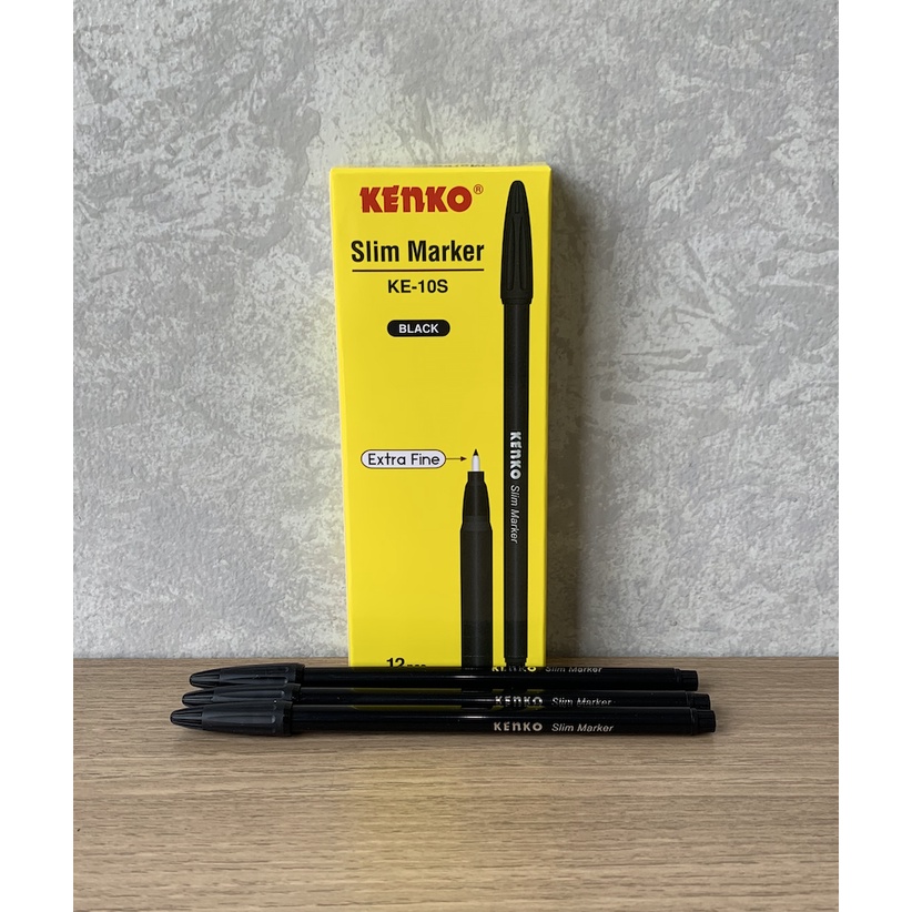 

1 Pack Spidol Kenko Slim Marker KE-10S