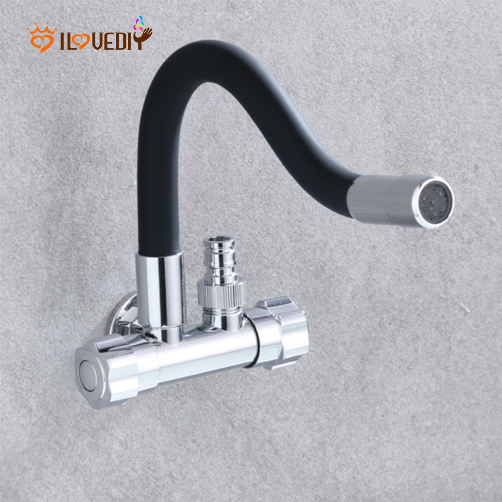 Tabung Filter Extender Keran Air 360 Derajat Ukuran 20 / 30 / 50CM Adjustable Untuk Dapur / Kamar Mandi