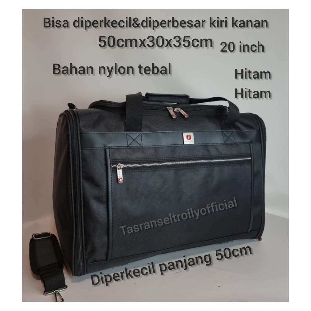 Tas Pakaian Travel Bag Polo Interclub 70x30x35 size Jumbo 100%original