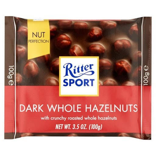 

Ritter Sport Dark Whole Hazelnuts 100gr