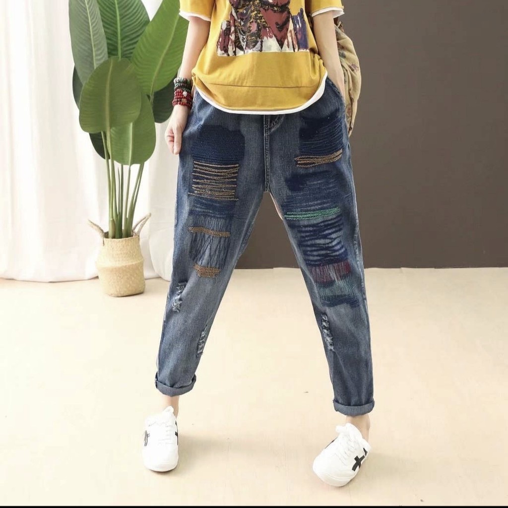 Youlee Harem Jeans Import 6197 DS