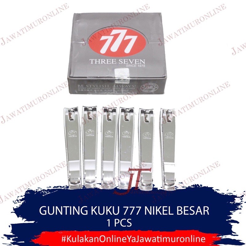 Grosiran Gunting Kuku 777 Korea SILVER Besar