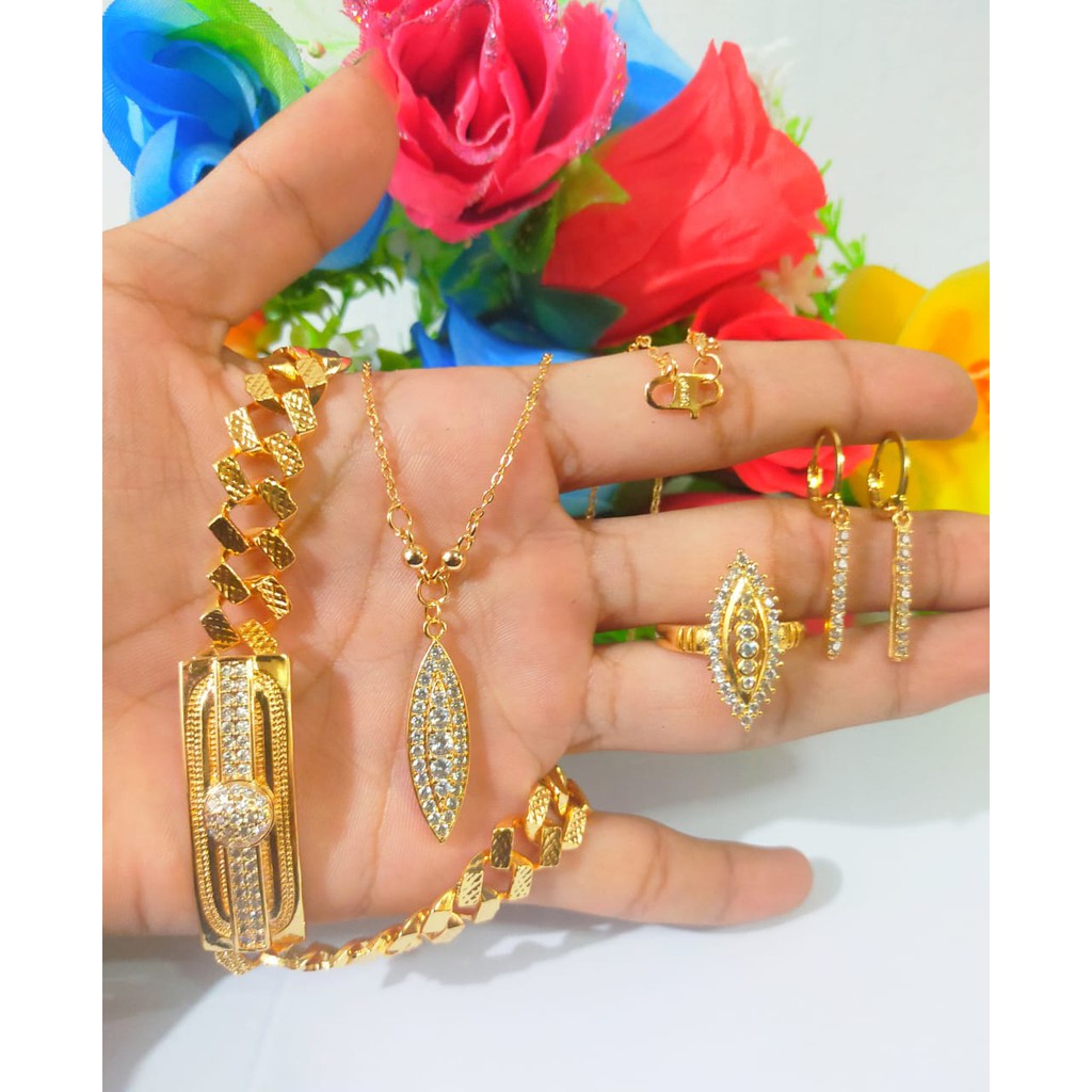 SET LENGKAP TITANIUM DEWASA ANTI KARAT & ANTI LUNTUR (COD)