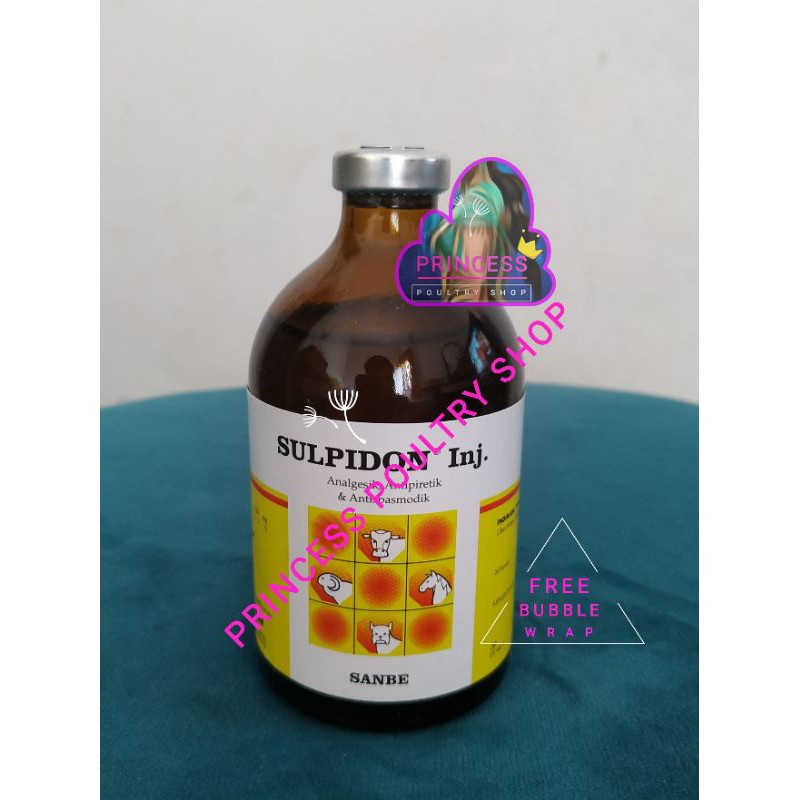 SULPIDON INJEKSI 100 ml - Analgesik, Antipiretik, dan Antispasmodik