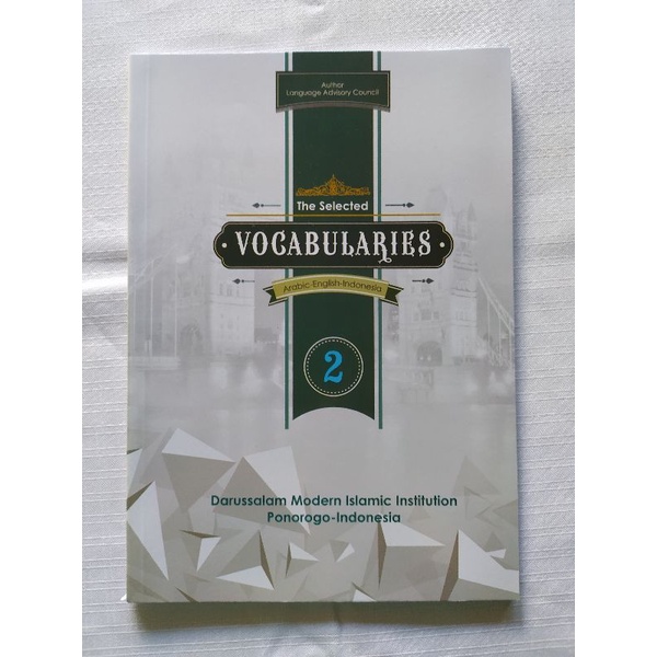 The Selected Vocabularies 2 Kelas 2 KMI Gontor