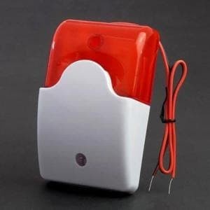 

Gilaa!!! 103 Mini Strobe Siren Horn Sirine Security Alarm System Bergaransi