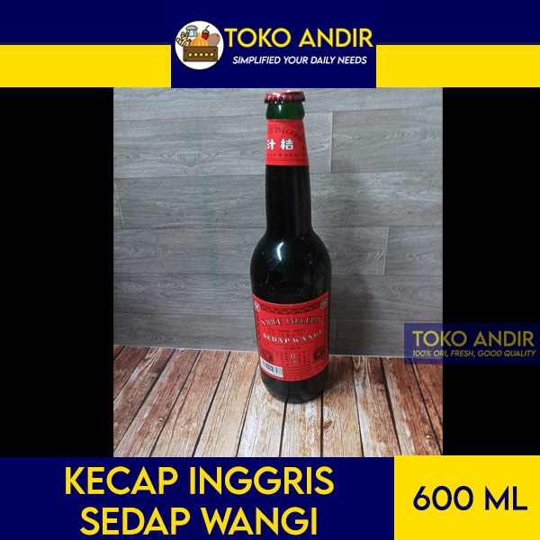 

Kecap Inggris Sedap Wangi 600ml Original!