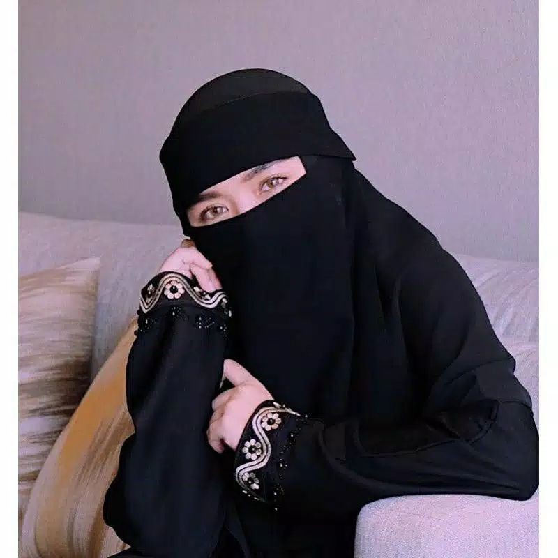 BEST SELLER Cadar  Niqab Bandana Poni Bedoon Essm Ori Saudi