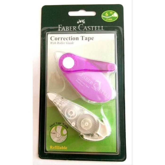 

Faber Castell Correction Tape Sr Pink 169428R