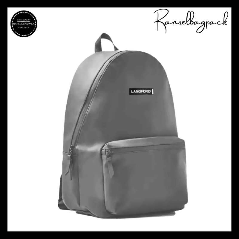 Tas Ransel Pria - Tas Sekolah Remaja Dewasa Kuliah Kerja Traveling Model Korea Fashion Kekinian Terbaru Murah Import Lokal Original Bagus Multifungsi Backpack Punggung Stylish Cowok