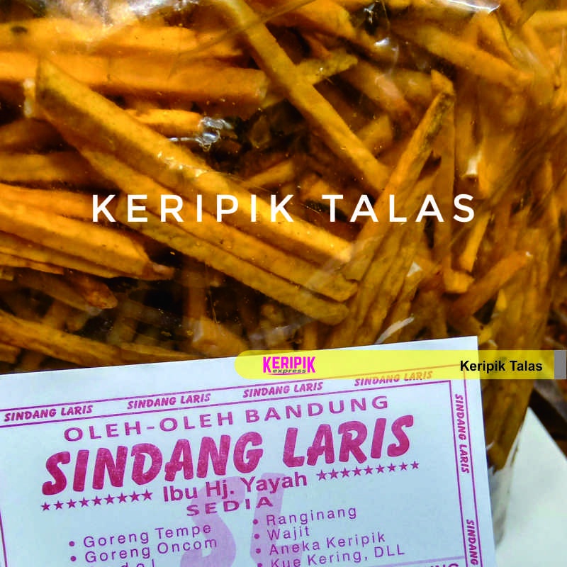 

Keripik Talas Sindang Laris Kosambi Bandung 250 gr