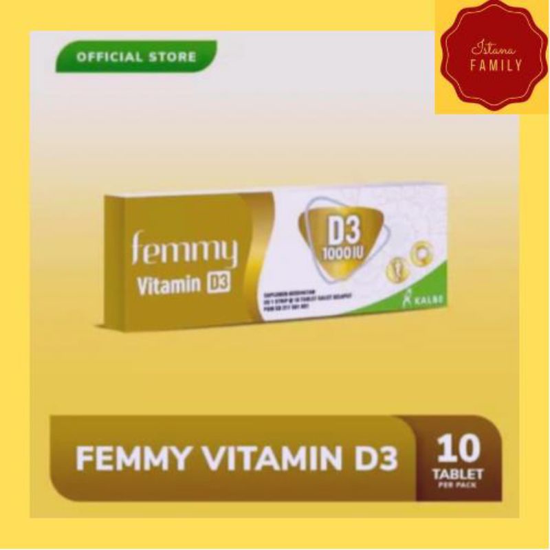 FEMMY VITAMIN D1000 PER STRIP