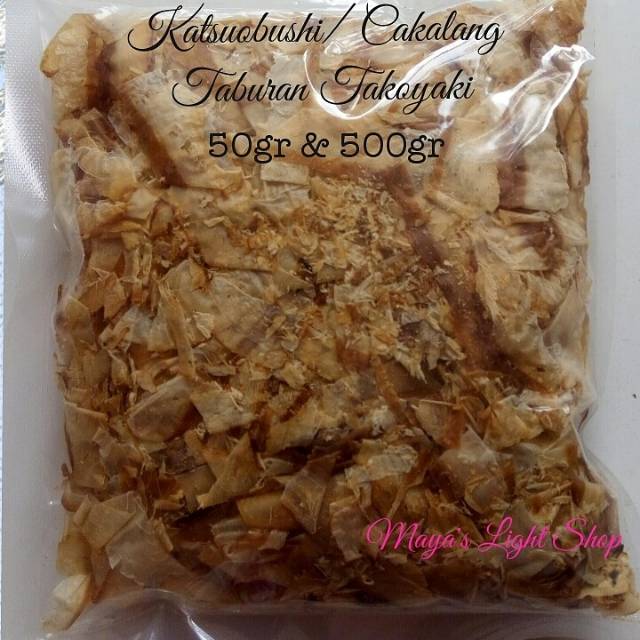 Katsuobushi 500gr cakalang murah halal taburan takoyaki okonomiyaki cakalang asap fish flakea